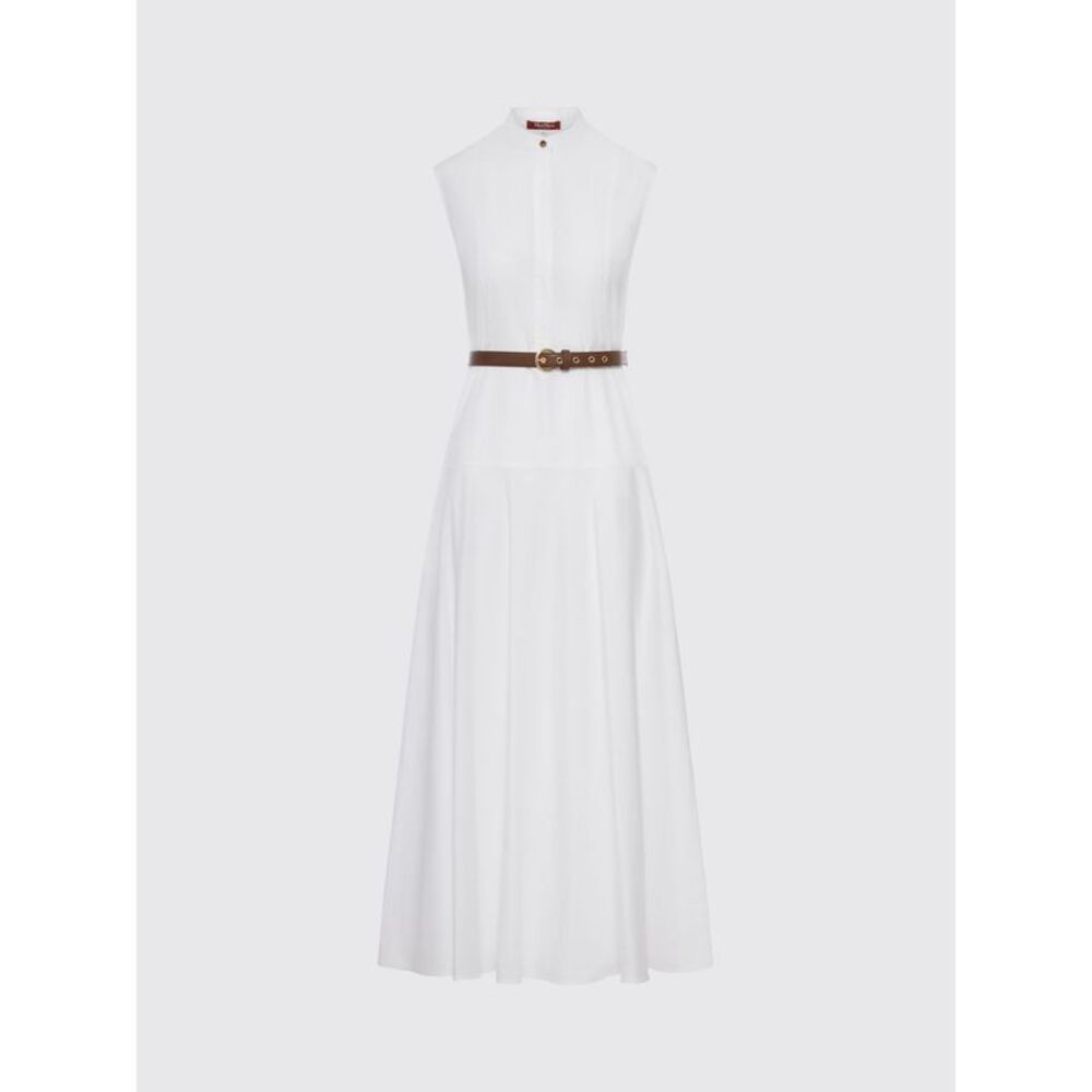 Max Mara Studio Dress Woman White